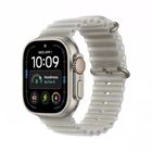 Превью-изображение №1 для товара «Apple Watch Ultra 4 49mm Natural Titanium Case with Translucent Grey Ocean Band»