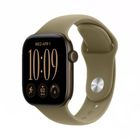 Превью-изображение №1 для товара «Apple Watch Series 12 42mm Dark Bronze Aluminium Case with Olive Sport Band (GPS) S/M»