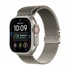Превью-изображение №1 для товара «Apple Watch Ultra 4 49mm Natural Titanium Case with Natural Titanium Milanese Loop S»