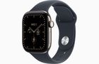 Превью-изображение №2 для товара «Apple Watch Series 12 46mm Natural Titanium Case with Navy Blue Sport Band (GPS+Cellular) S/M»