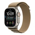 Превью-изображение №1 для товара «Apple Watch Ultra 4 49mm Natural Titanium Case with Desert Alpine Loop S»