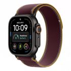 Превью-изображение №1 для товара «Apple Watch Ultra 4 49mm Black Titanium Case with Burgundy Trail Loop S/M»