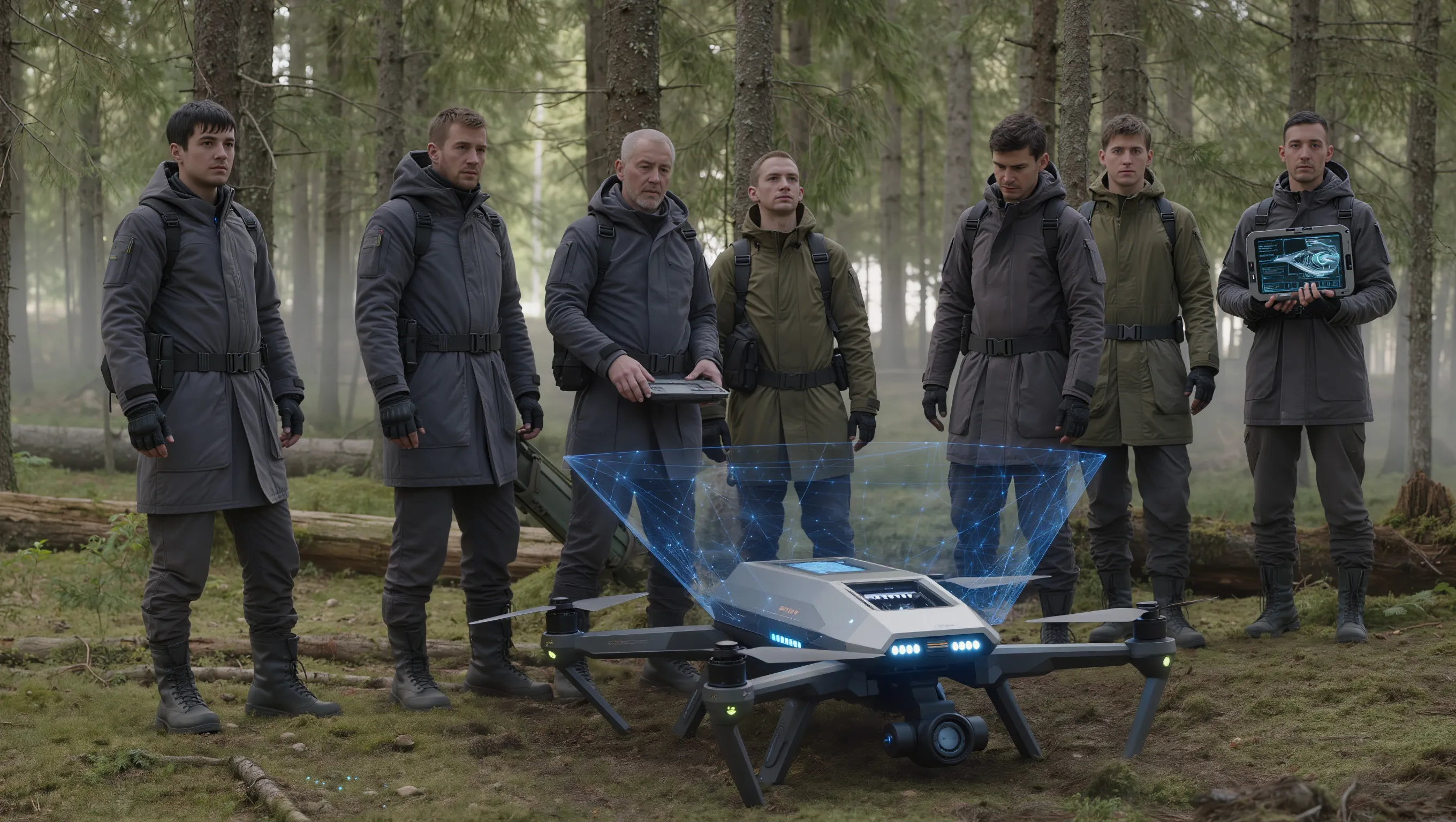 Photo - AI-Powered Russian Drones Aim to Protect Forests From Wildfire