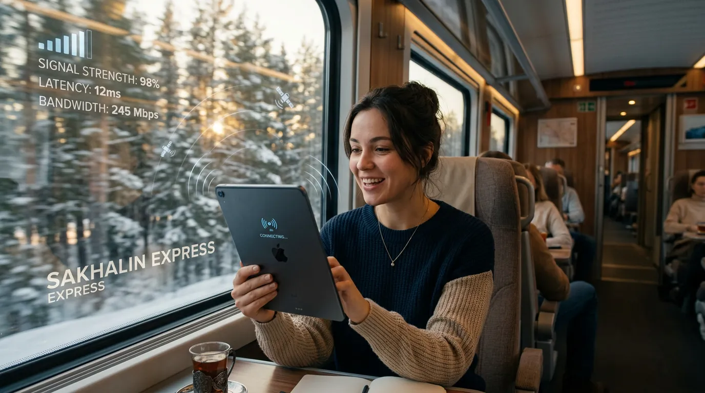 Photo - Bureau 1440 to Test Satellite Internet on Trains