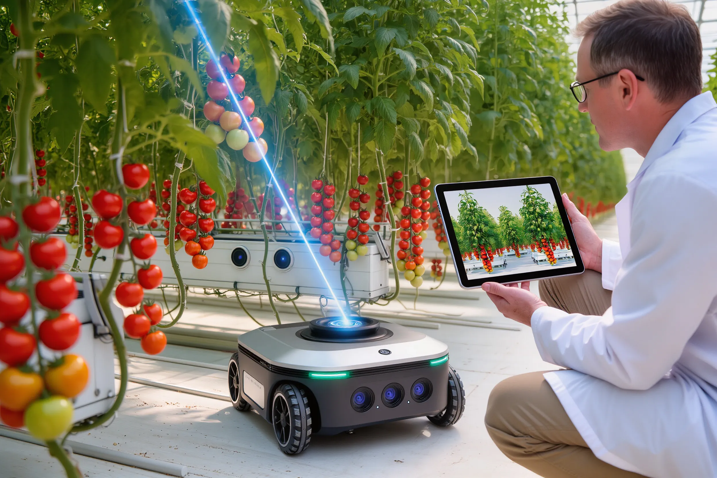 Photo - A Robot From Russia’s Stavropol Region Will Check Plant Health