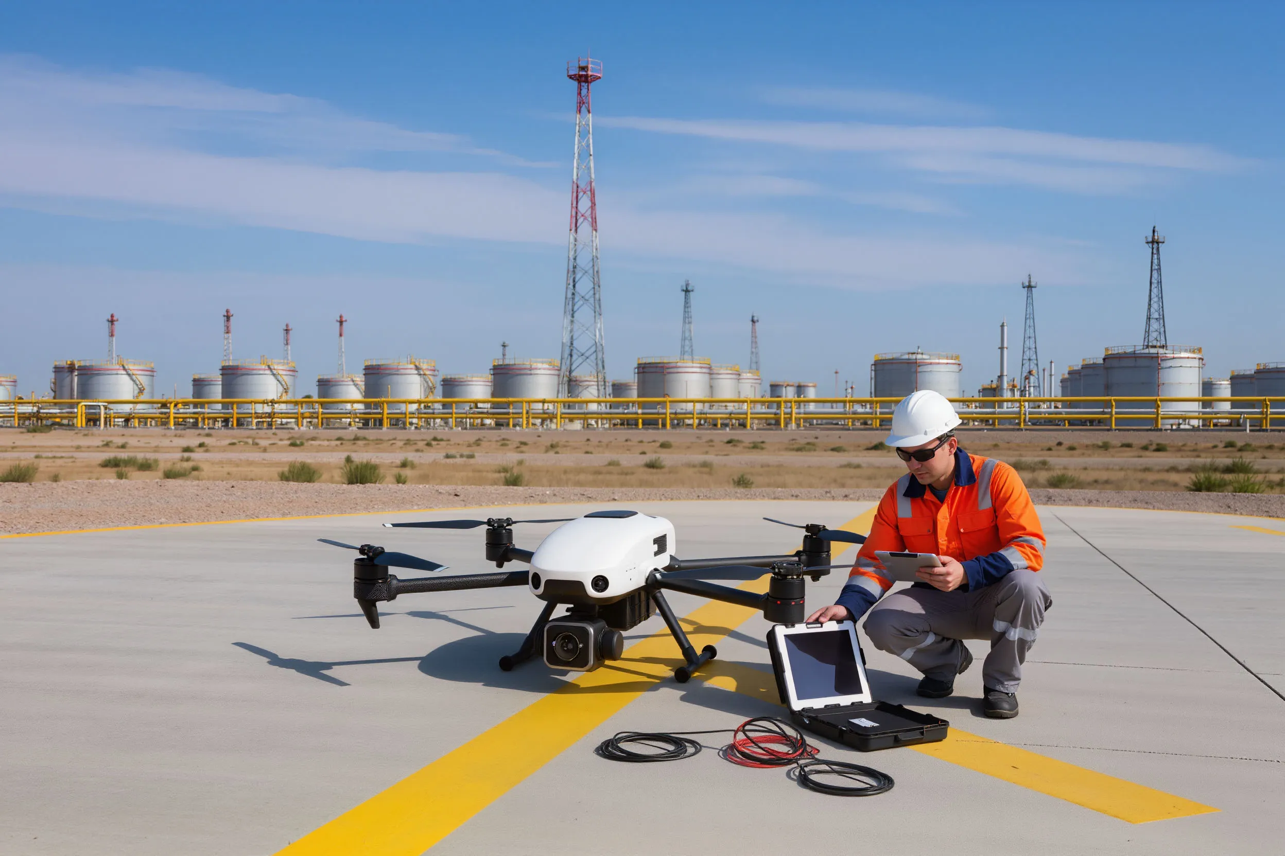 Photo - UAVs in Service of the Oil and Gas Sector