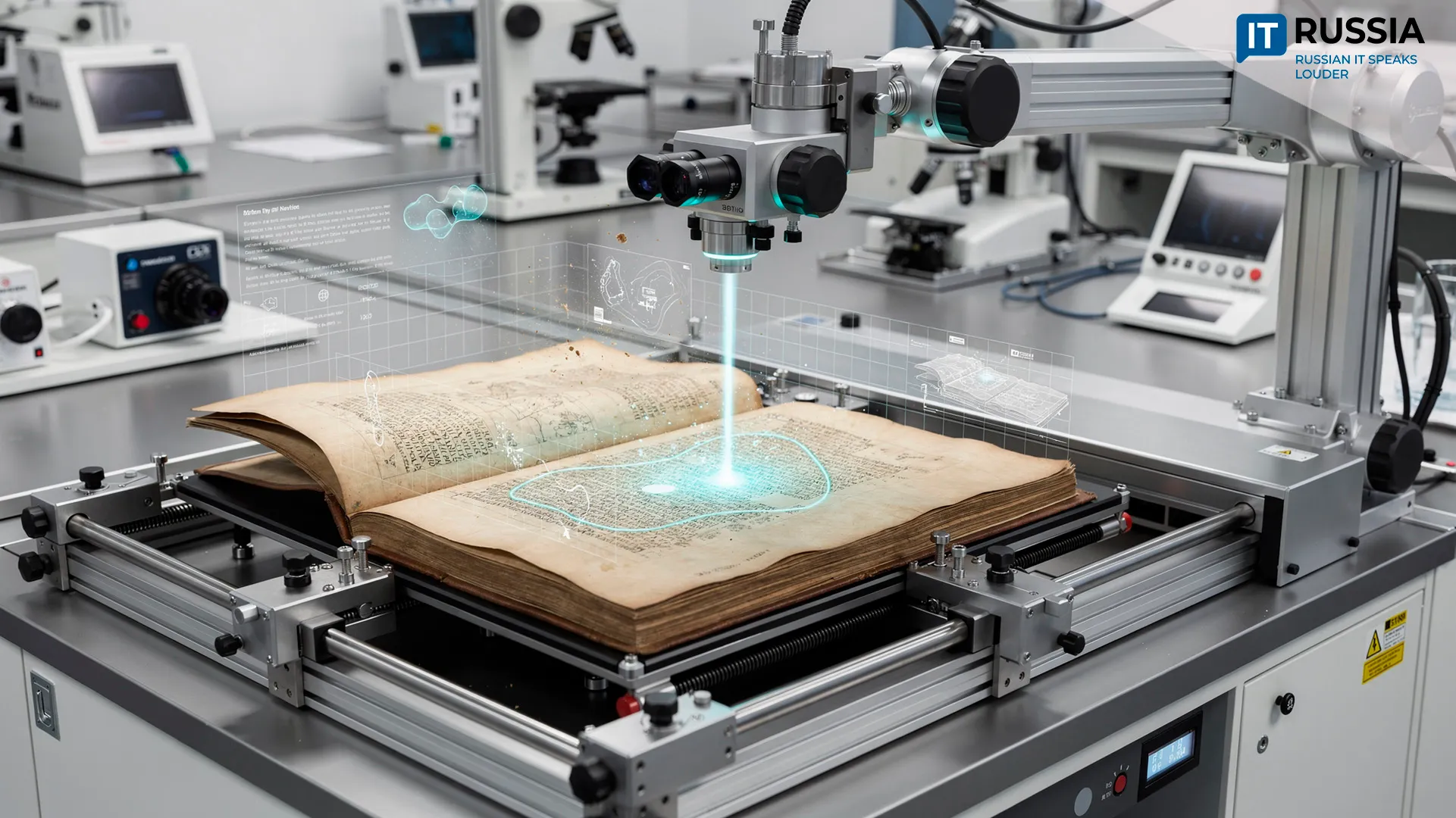 LETI Scientists Develop Laser Method for Cleaning Historical Documents