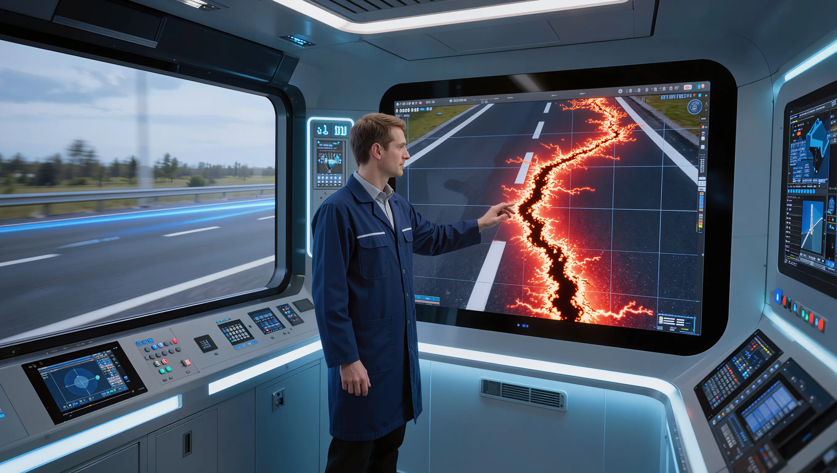 Photo - AI to Safeguard Road Quality