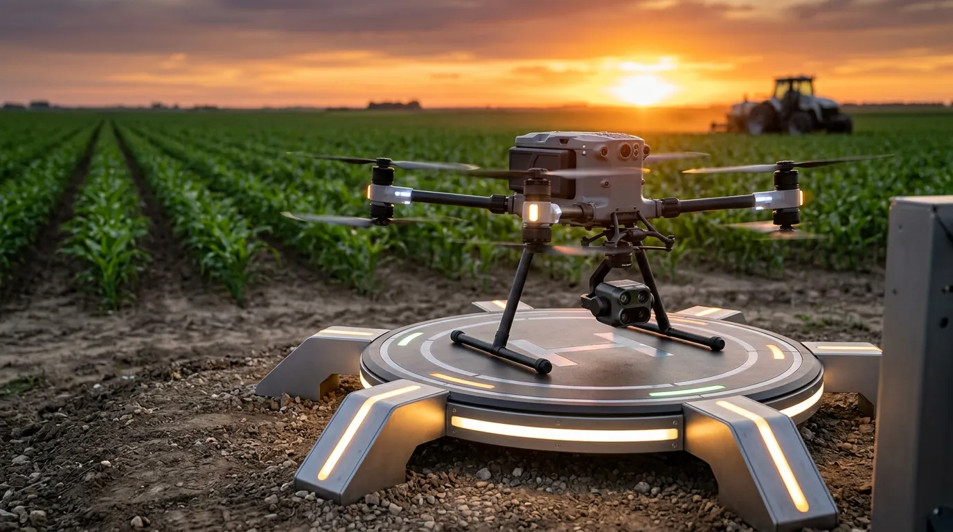 Photo - Student-Run Fields Get a Boost From Agricultural Drones