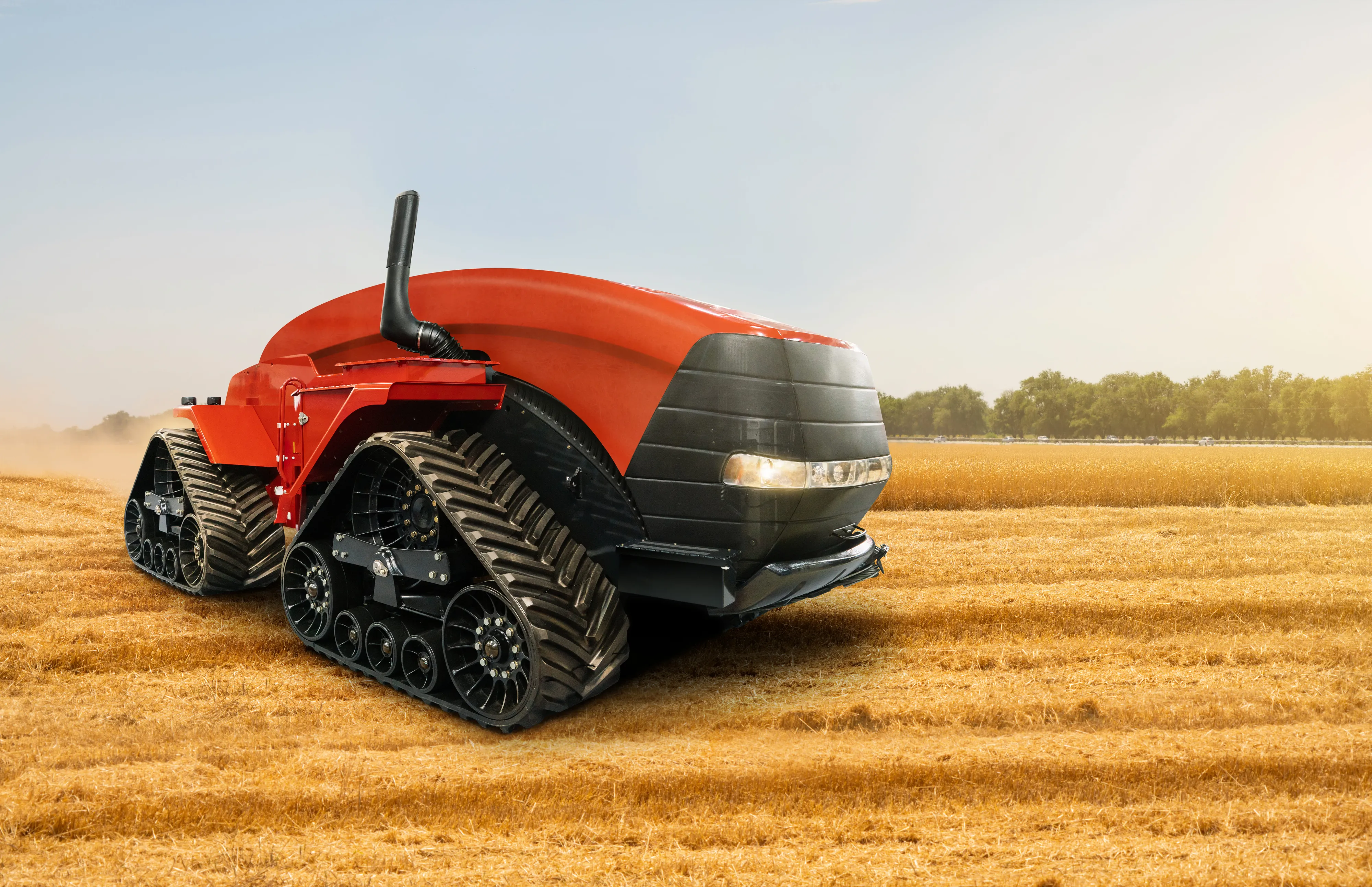 Robot Tractors Roll Out on Russian Farmlands