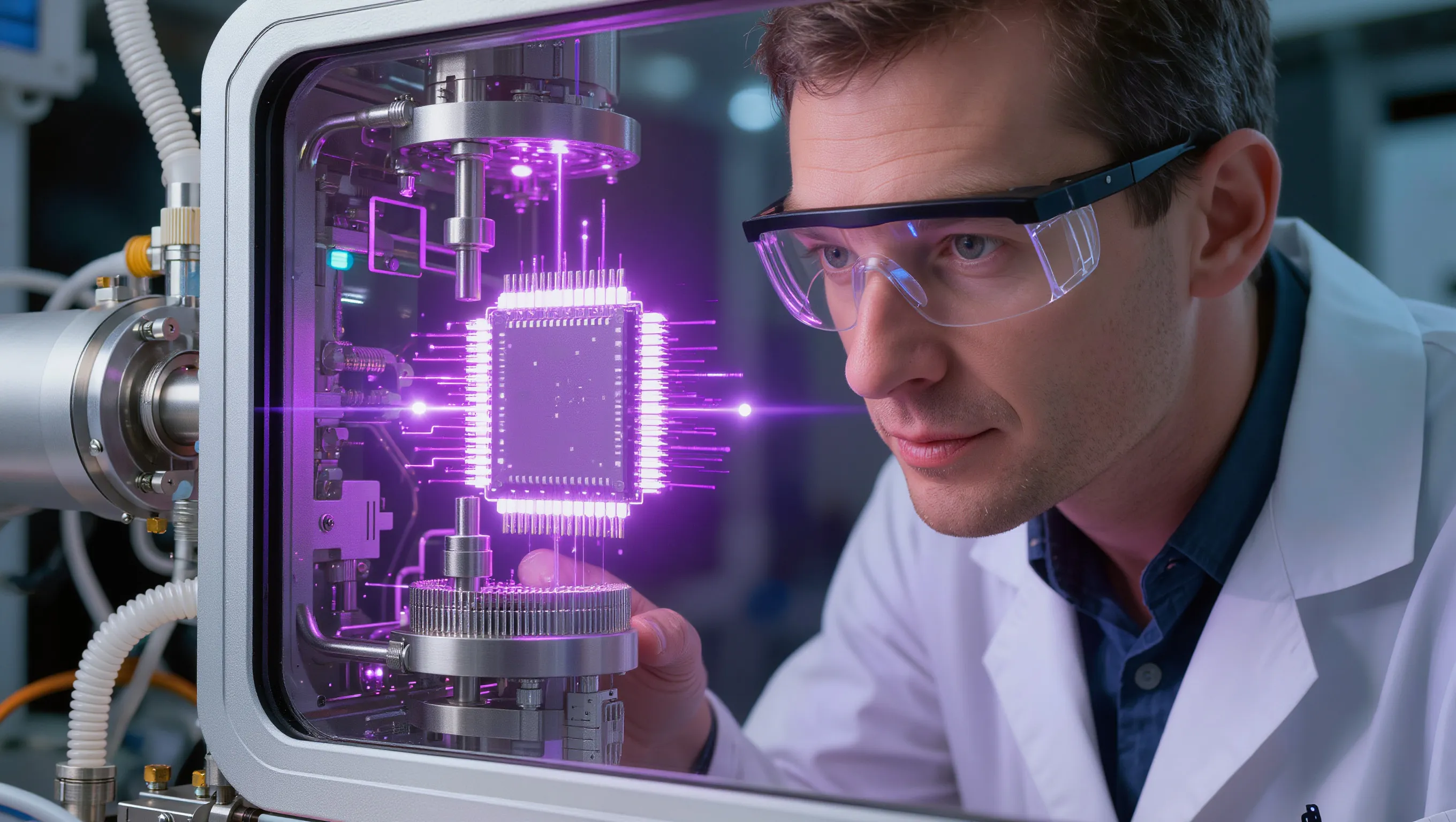 Photo - World-Class Breakthrough: Russian Scientists Create a New Architecture for a Controllable Quantum Memory Chip