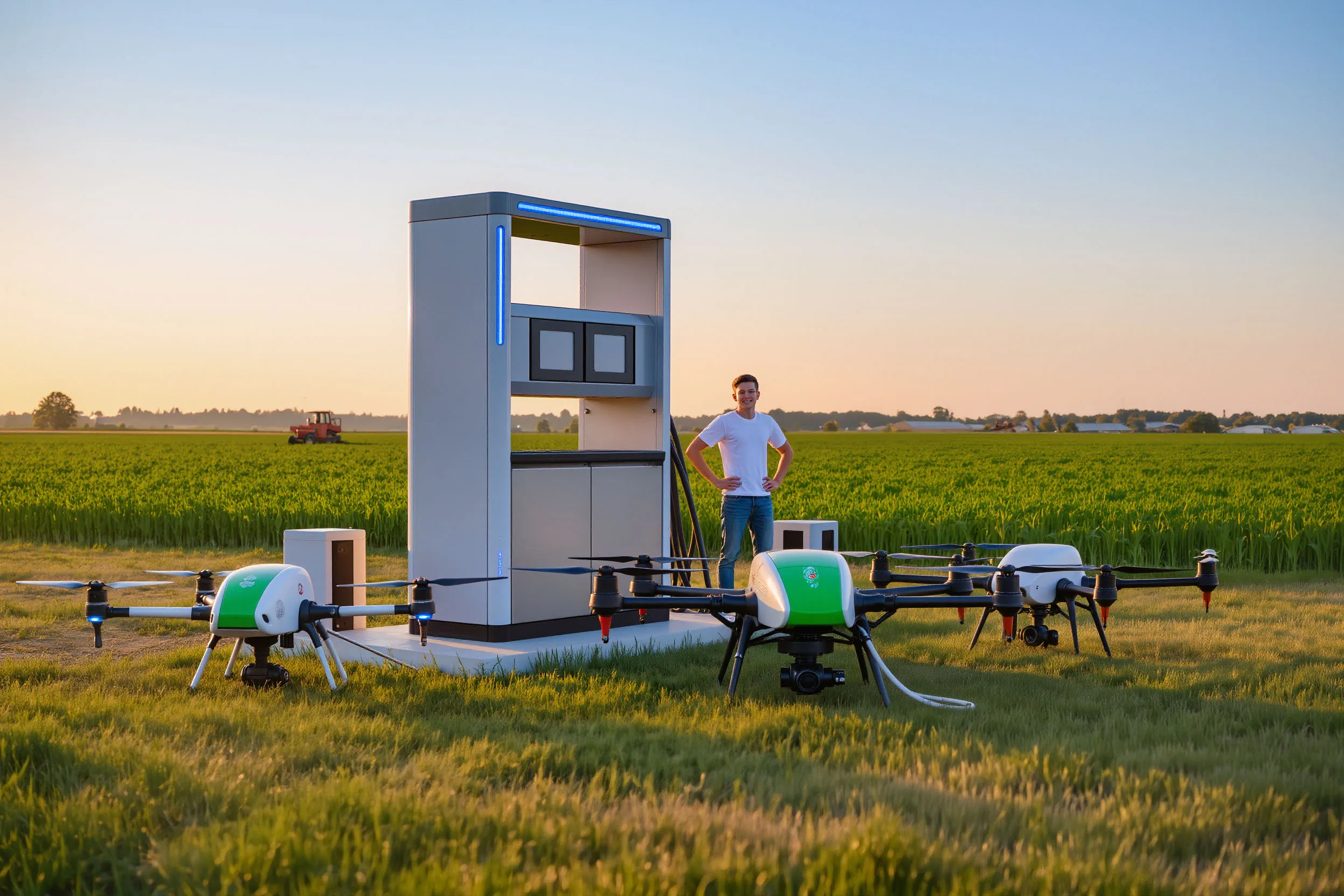 Photo - Russian Students Develop the ‘Fuel Station of the Future’ for Agricultural Drones