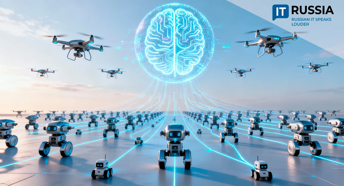 “The Swarm of the Future”: Russian Scientists Are Teaching Robots to Work as a Team