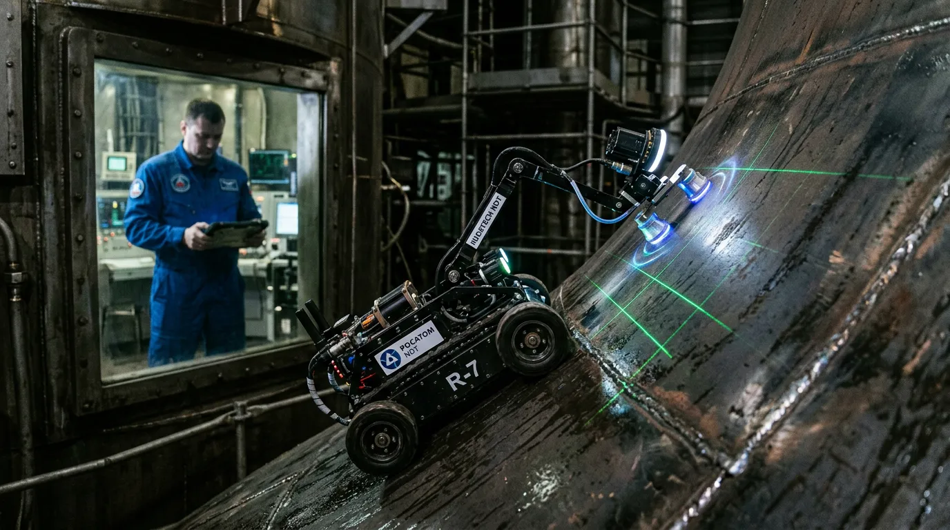 Photo - Atomenergoremont Develops Robot for Nuclear Plant Equipment Inspections