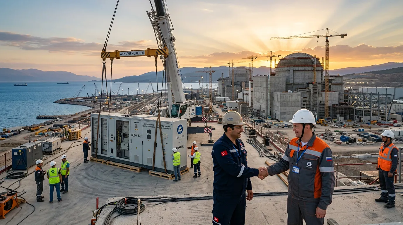 Photo - Russian Advanced Fire Protection System Installed at Turkey’s Akkuyu Nuclear Power Plant