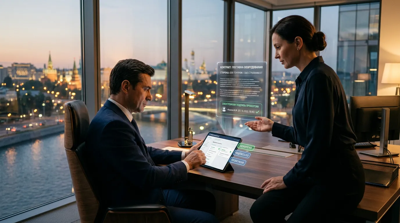 Photo - Electronic Document Management System Saves Working Time