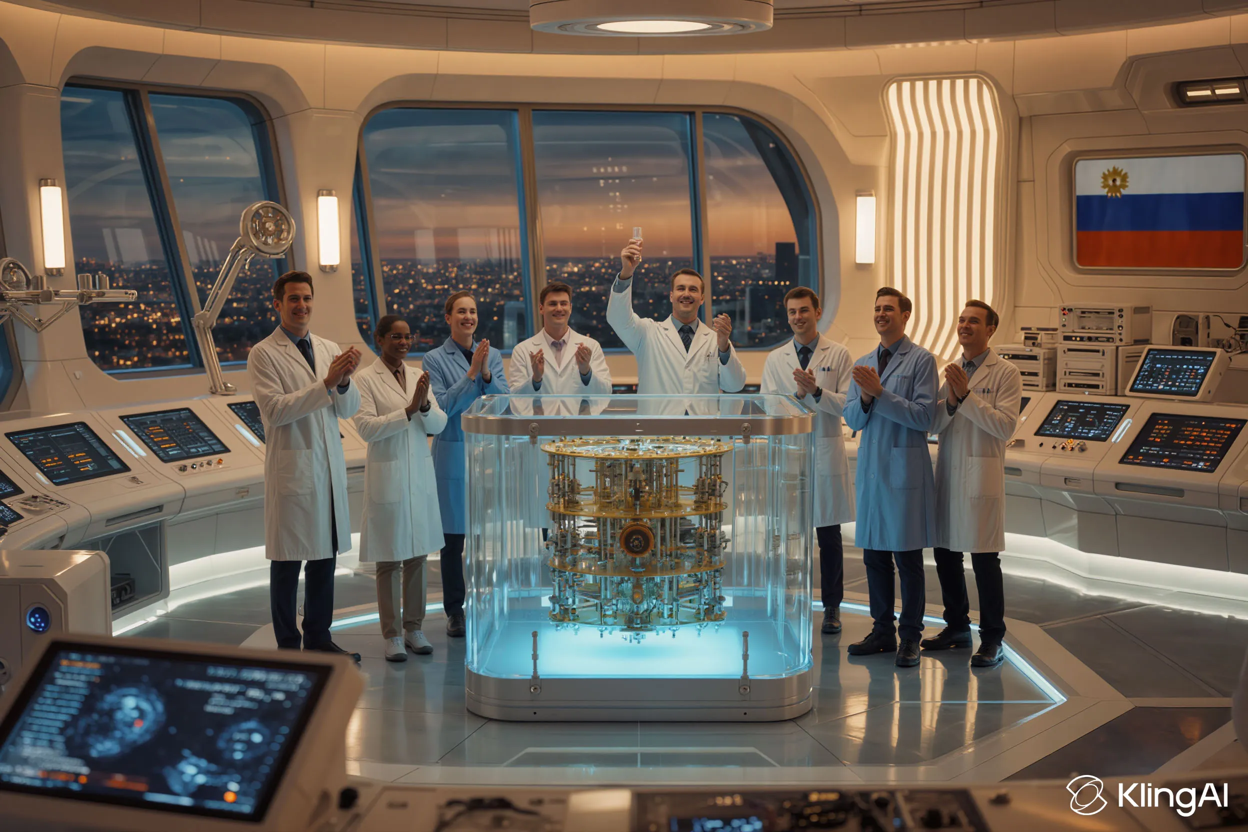 Photo - Moscow State University Physicists Build a 72-Qubit Third-Generation Quantum Computer