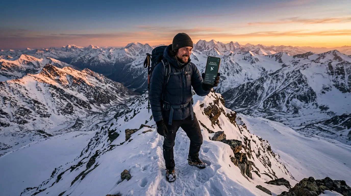 Photo - When Smartphones Become Satellite Phones