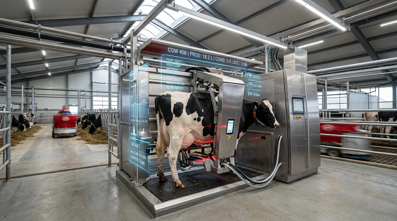 Photo - Cows Choose Robots for Milking