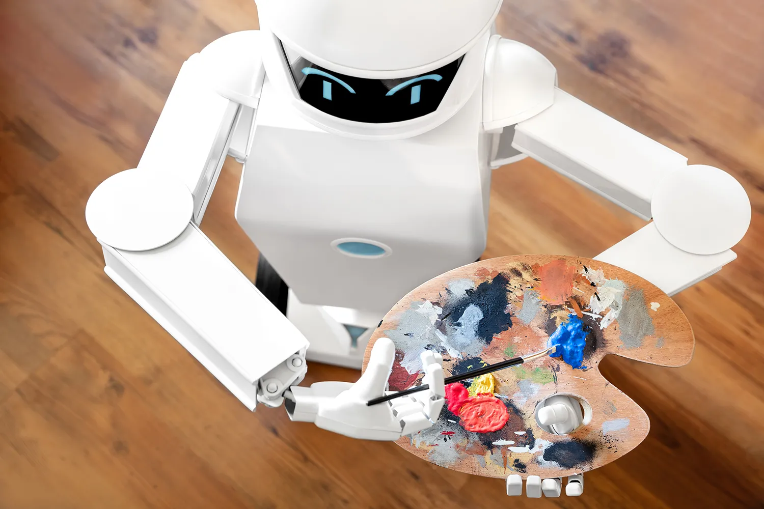 Photo - Russia Builds a Robot Muralist That Works Around the Clock
