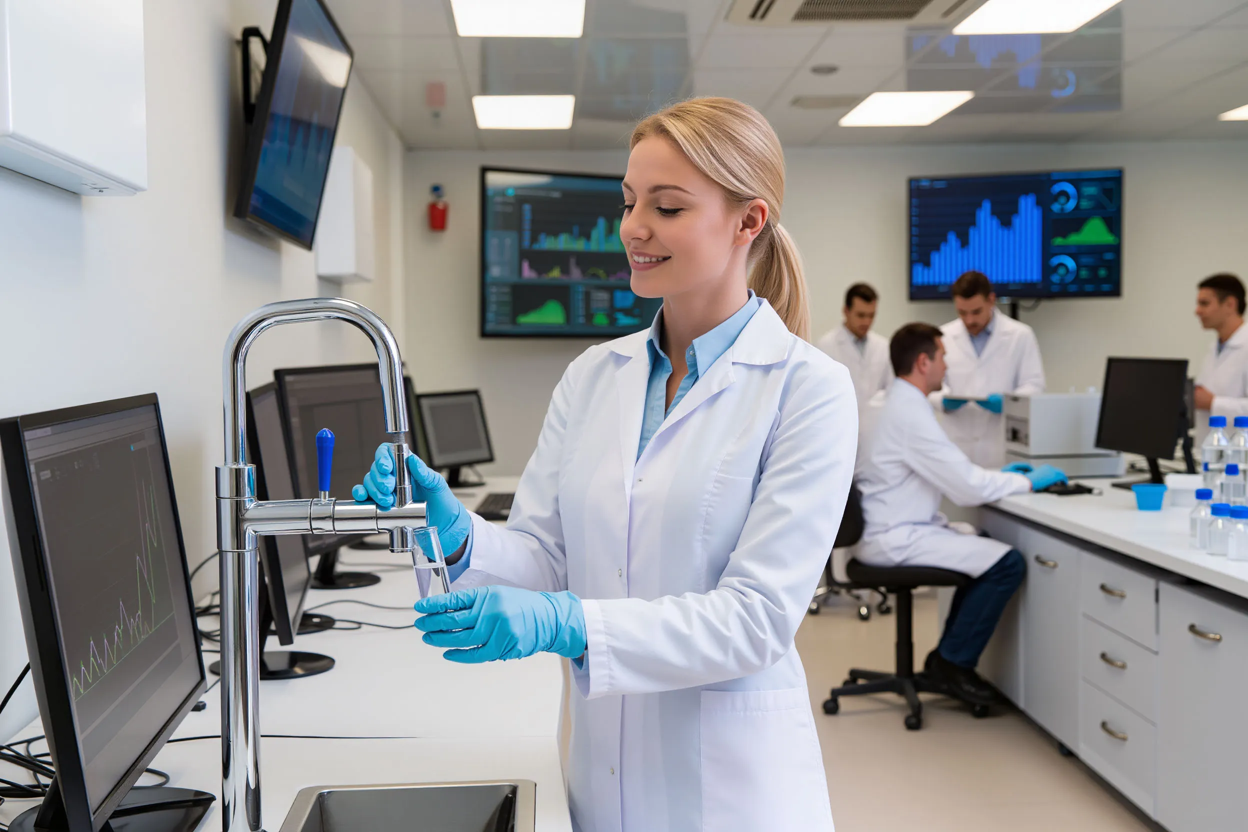 Photo - Умный водоканал: цифровые системы следят за качеством питьевой воды в Москве