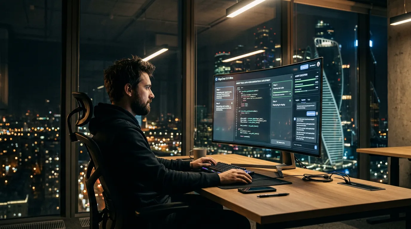 Photo - GigaChat 3.5 Ultra Can Write Code, Solve Complex Tasks – and It’s Now More Efficient Than Before