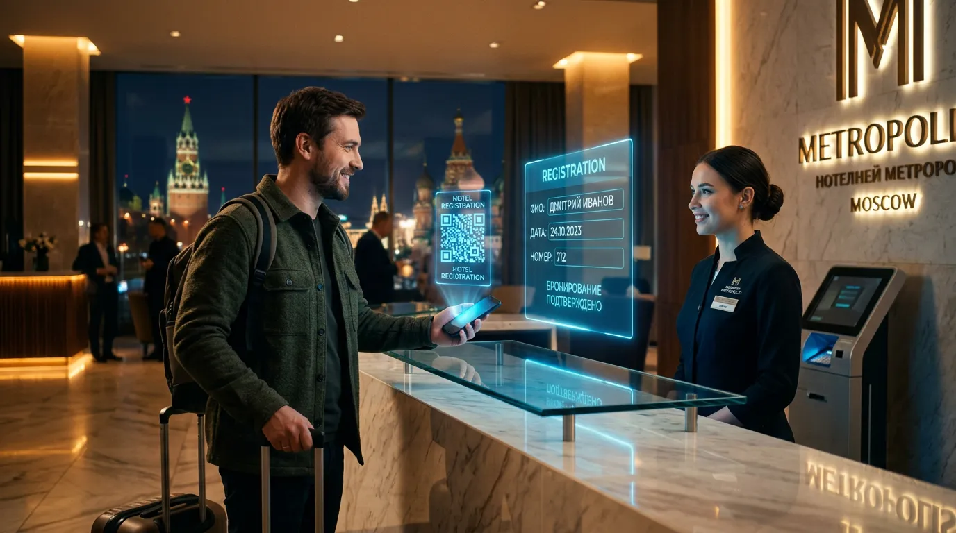 Photo - Hotel Check-In via the MAX Messenger