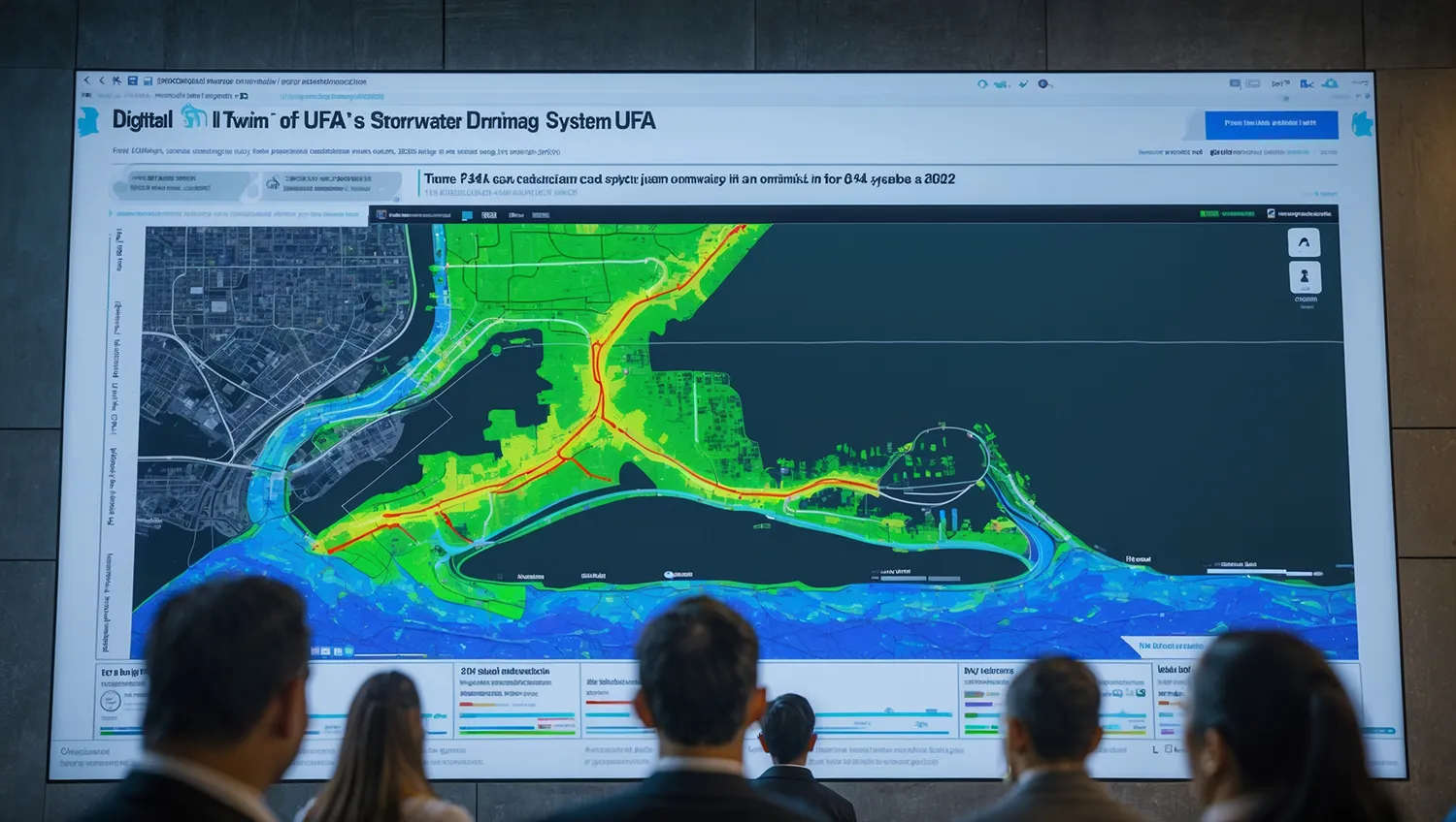 Photo - Ufa Builds a Digital Twin of Its Stormwater System to Prevent Flooding