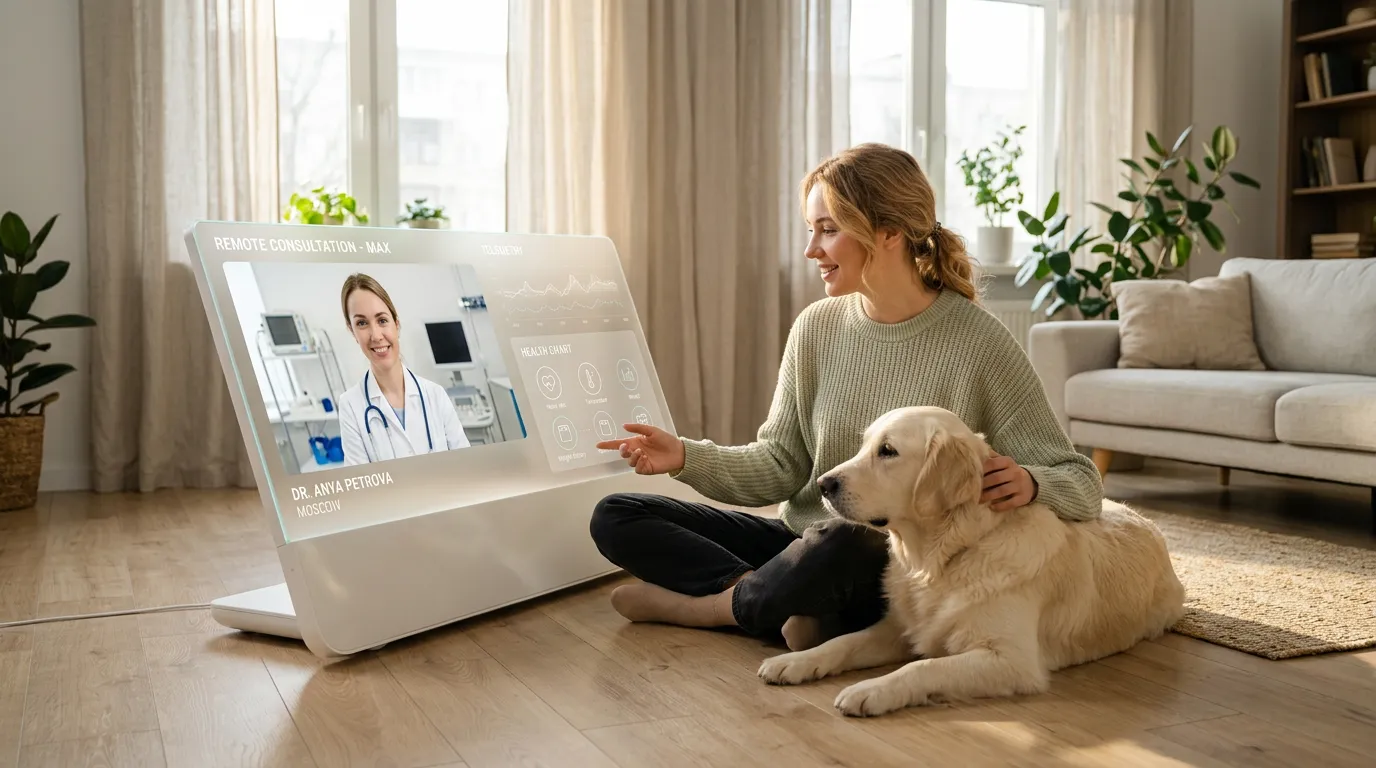Photo - Tele-Veterinary Consultations Are Now Available in the Moscow Region