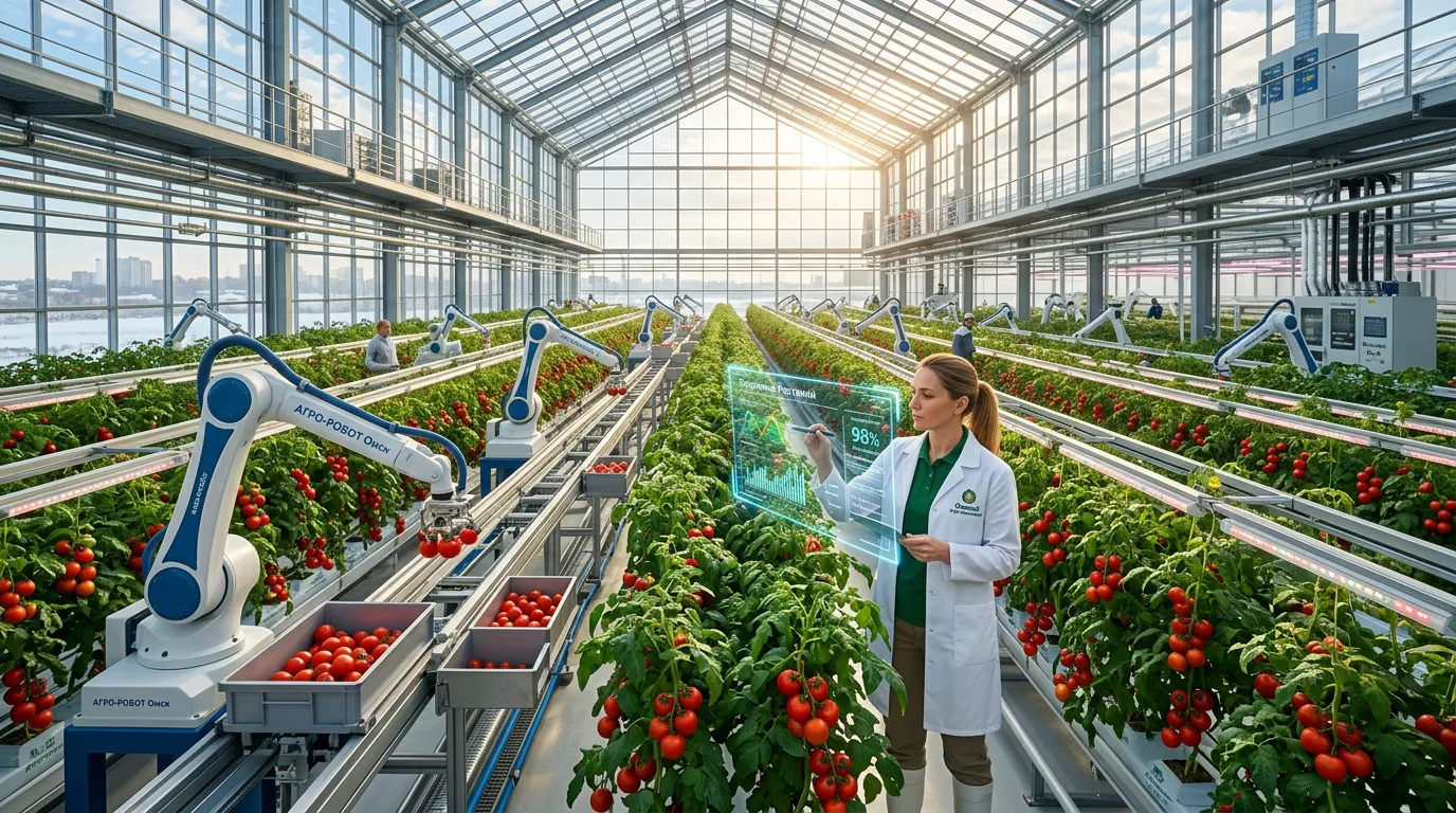 Photo - Siberian Growers Build a Digital Greenhouse