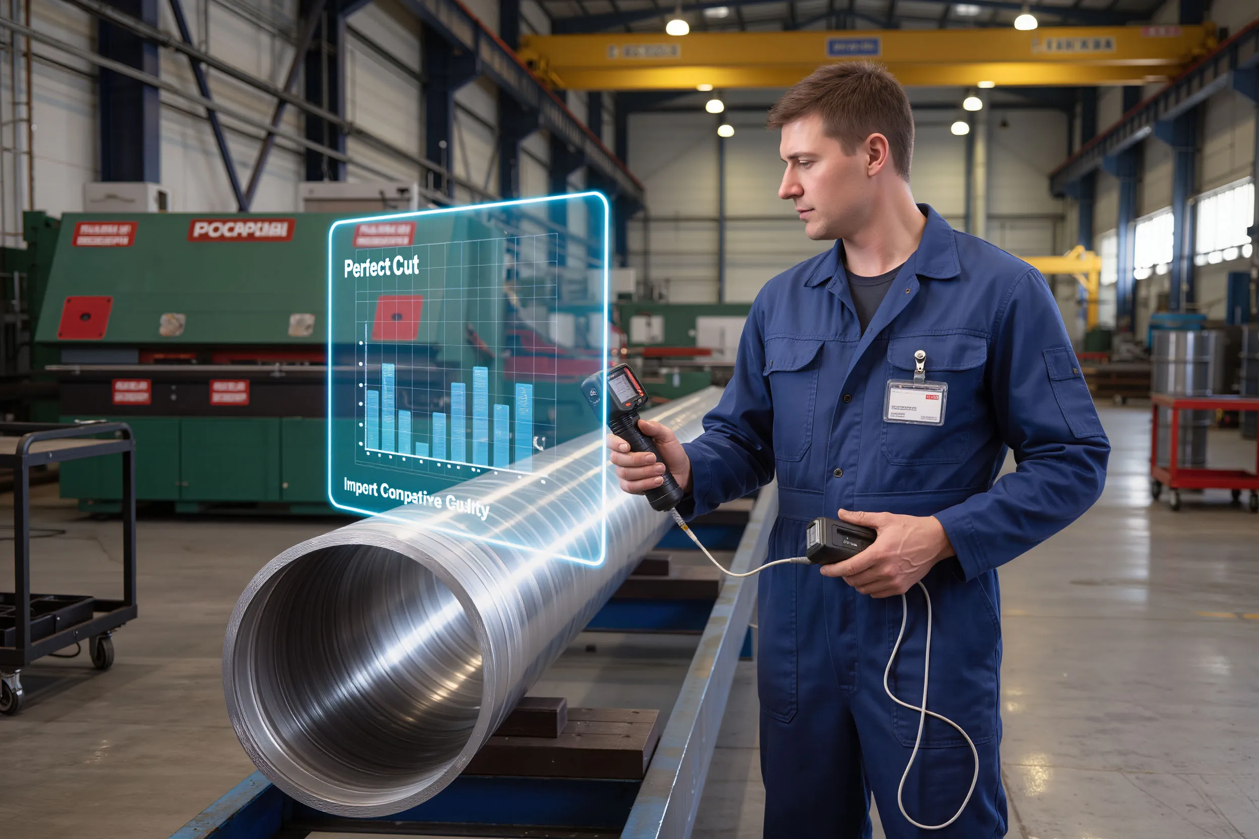 Photo - A “Smart” Pipe Cutting Machine Developed in the Southern Urals