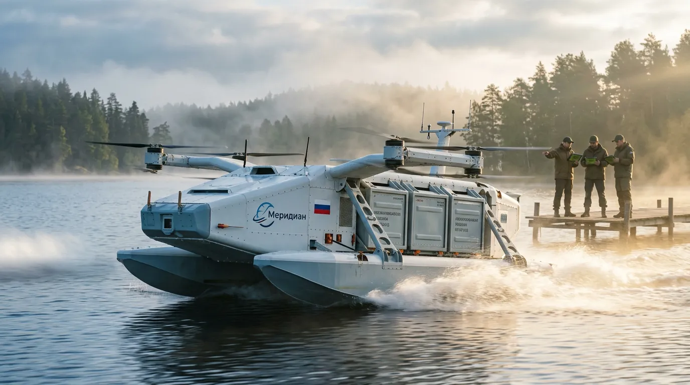 Photo - Meridian Amphibious Drone Moves Closer to Serving Russia's Arctic and Far East