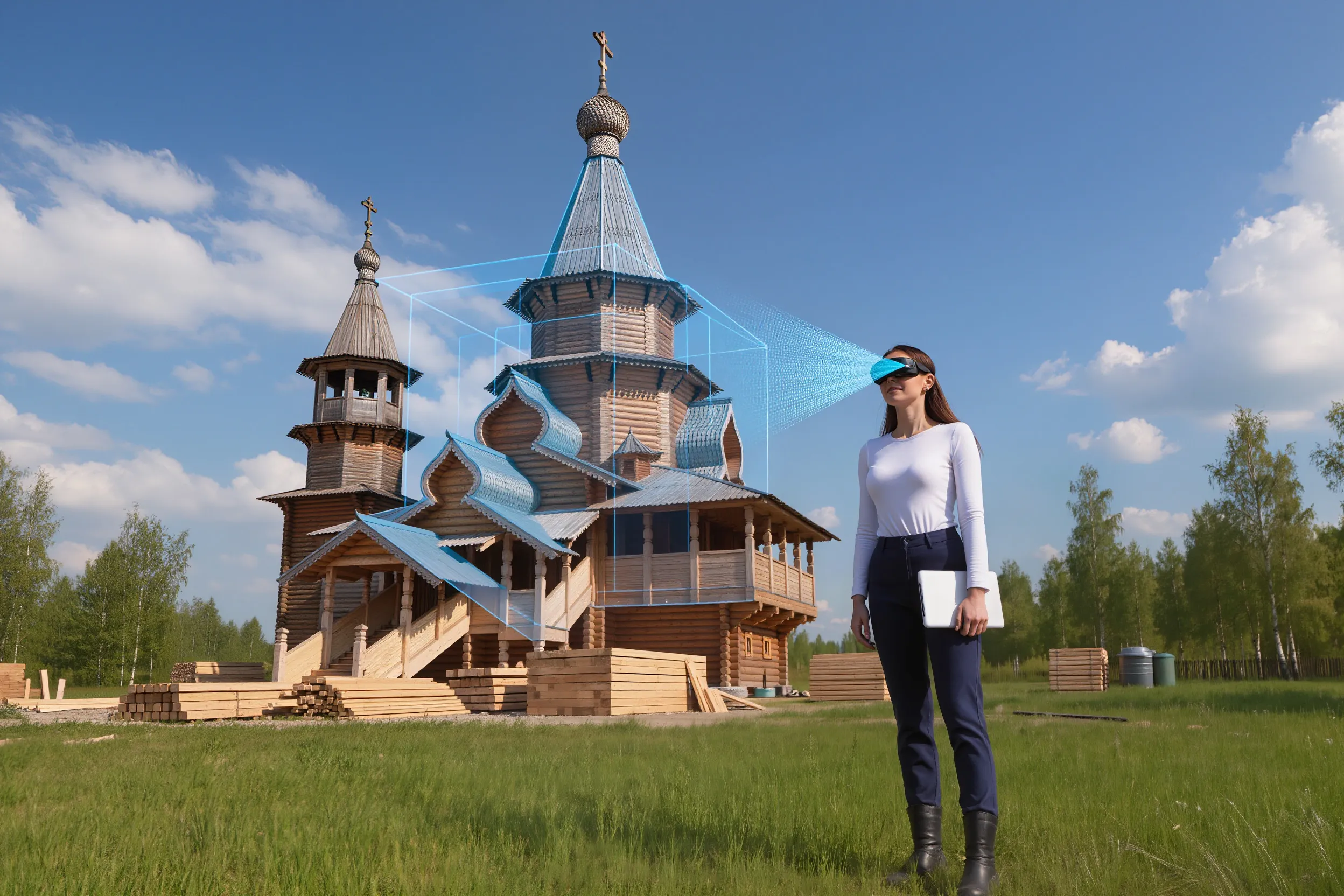 Photo - Researchers in Perm Develop a New Method for Restoring Wooden Heritage Buildings