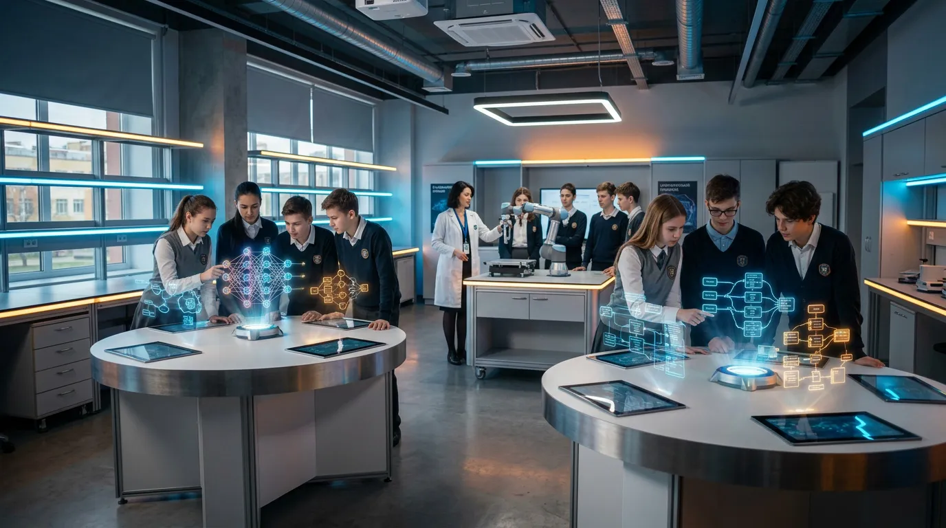 Photo - Teachers at the Digital Desk: Russia Launches AI Upskilling Program for Educators