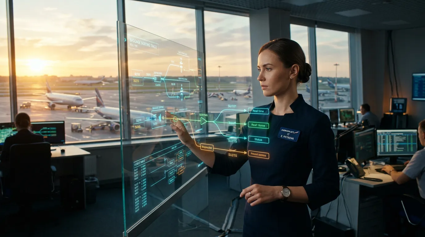 Photo - Bags Packed: Vnukovo Airport Replaces Software for Its Baggage Handling System