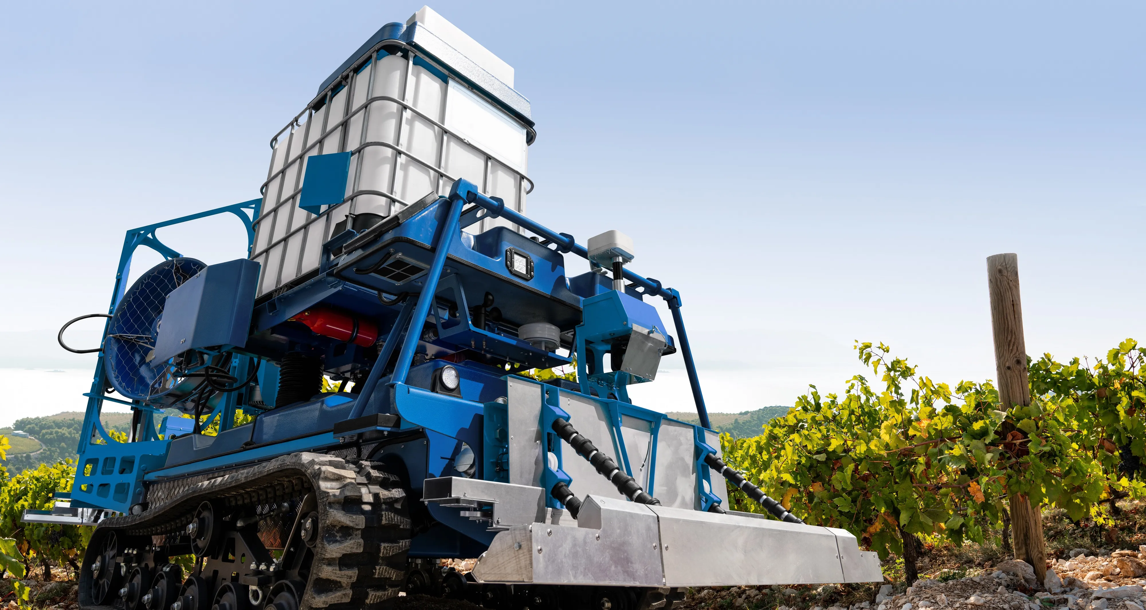Russia Tests Autonomous Spraying Robot for Orchards and Vineyards