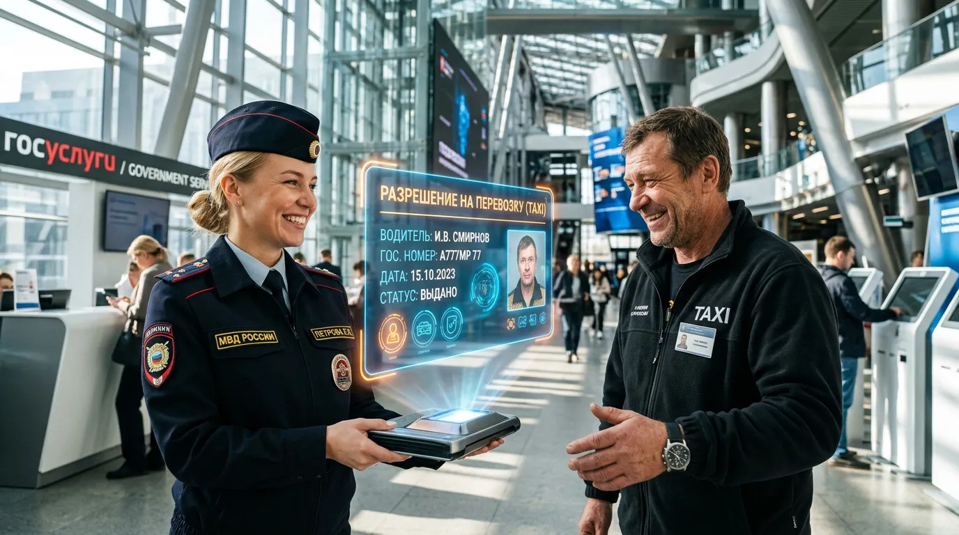 Photo - В Подмосковье ИИ помогает выдавать разрешения на такси  
