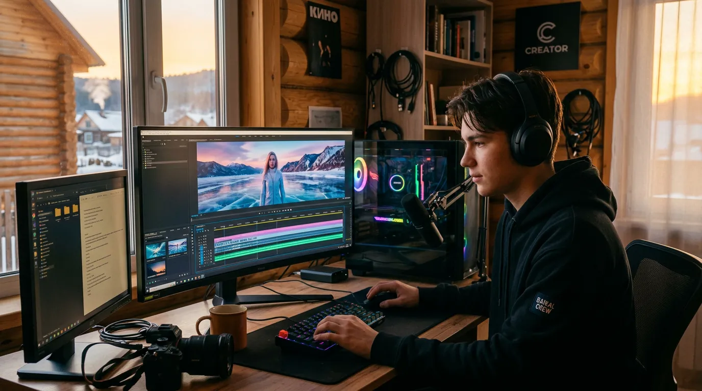Photo - AI Helps a Russian High School Student Create His Own Film Series
