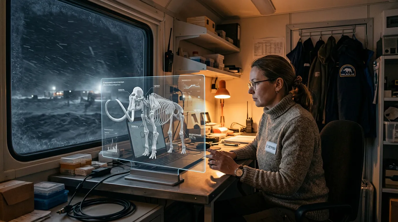 Photo - Yakutian Scientists to Train AI to Locate Mammoth Tusks in Permafrost