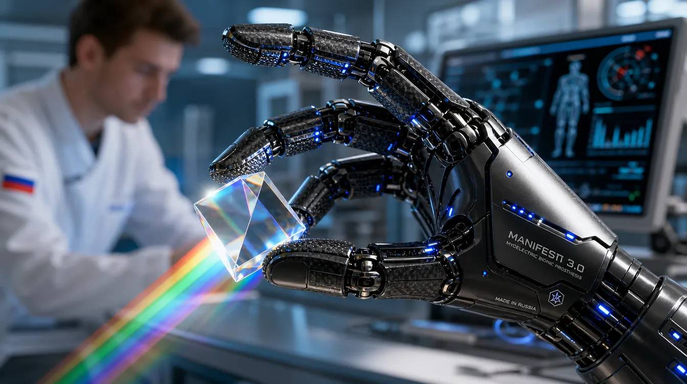 Photo - Muscle-Controlled: Russia Deploys New-Generation Bionic Hand Prosthesis
