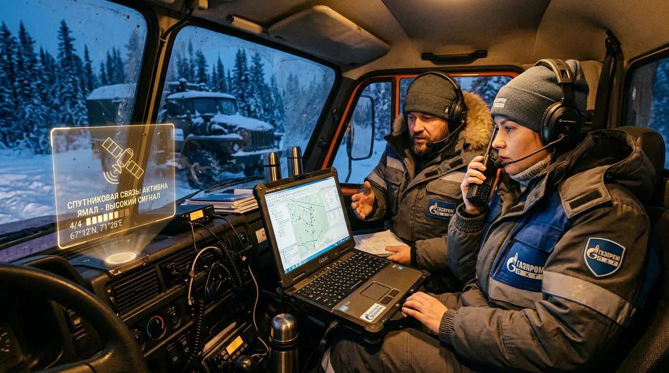 Photo - Gazprom Transgaz Yekaterinburg Builds Its Own Satellite Communications Network