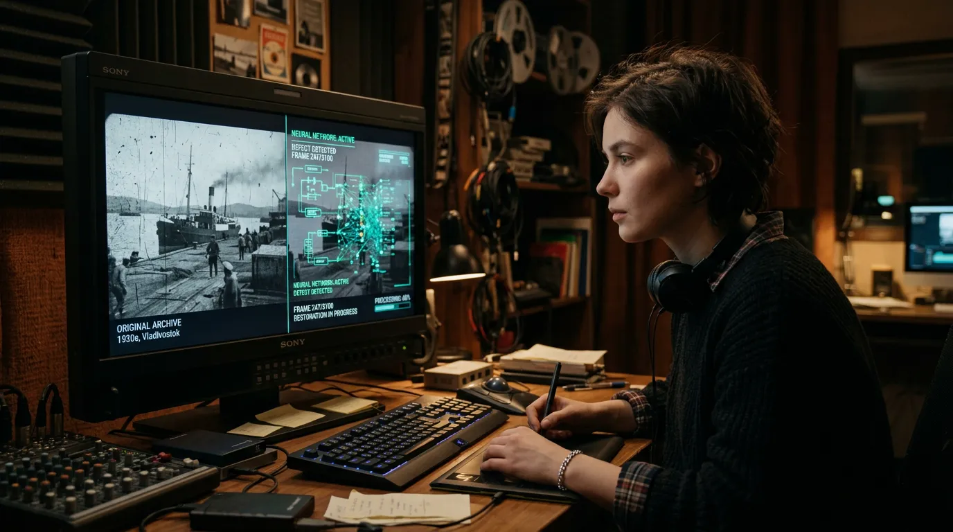 Photo - Artificial Intelligence Will Help Restore the Far East's Film Archives