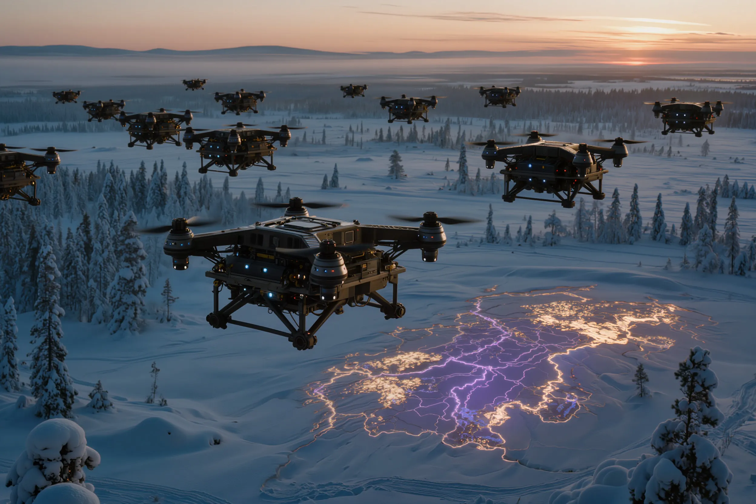 Photo - Drones Identify Seven Deposits of Scarce Minerals