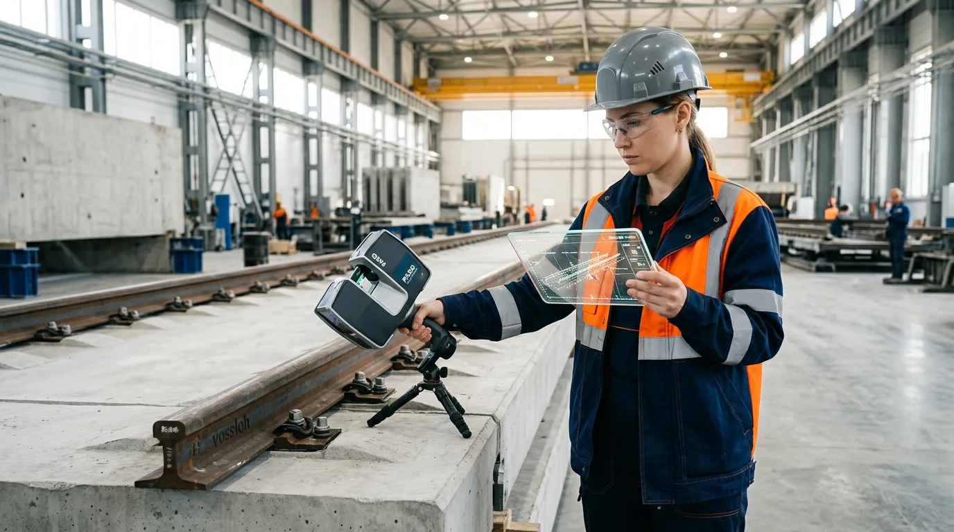 Photo - Smart Production of Smart Slabs for High-Speed Rail