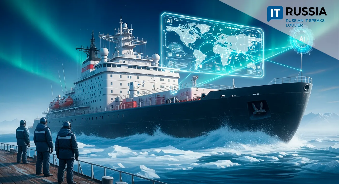 Russia Develops AI System to Optimize Nuclear Icebreaker Routes