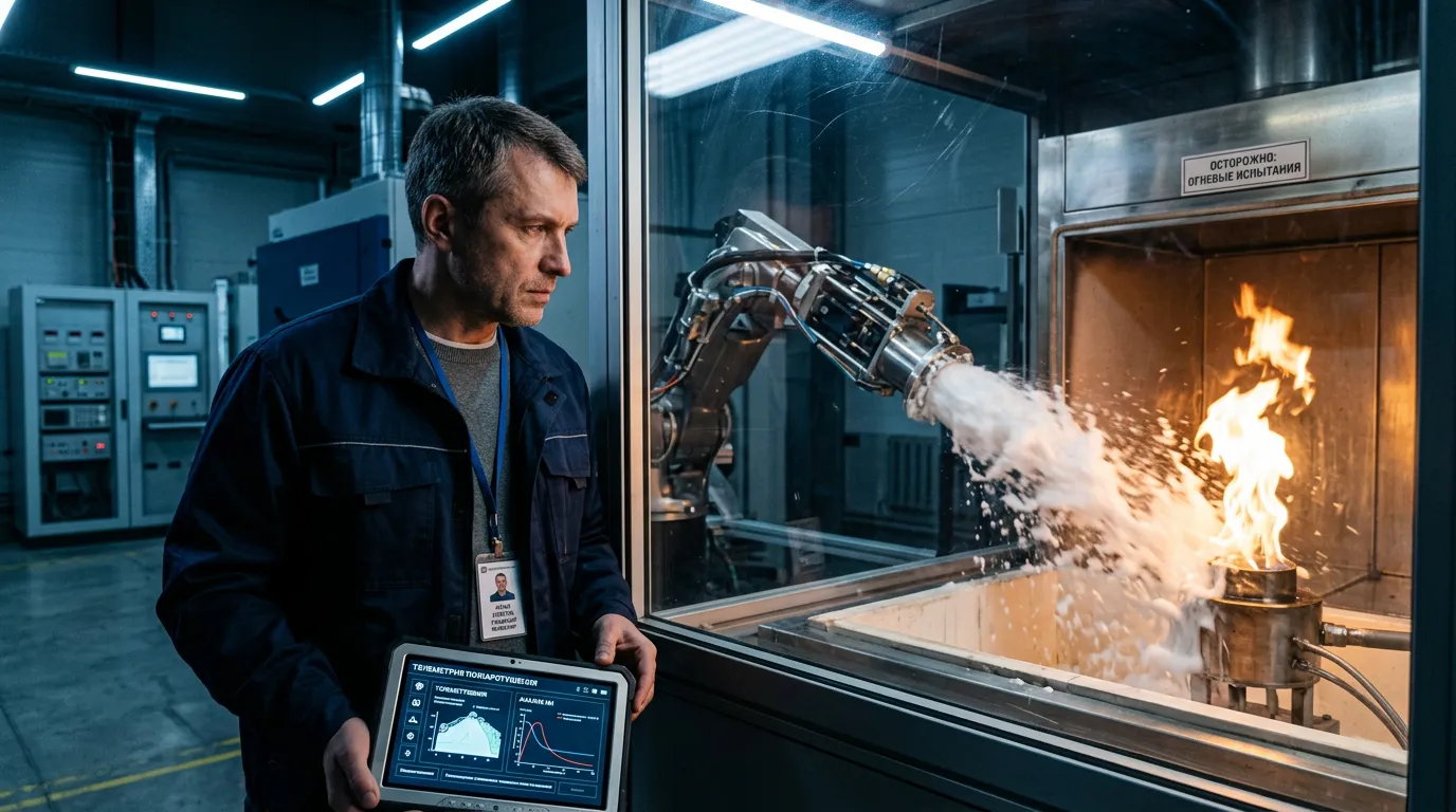 Photo - Smart Foam and Gas Hydrates: Tomsk Researchers Develop a New Way to Extinguish Bitumen Fires