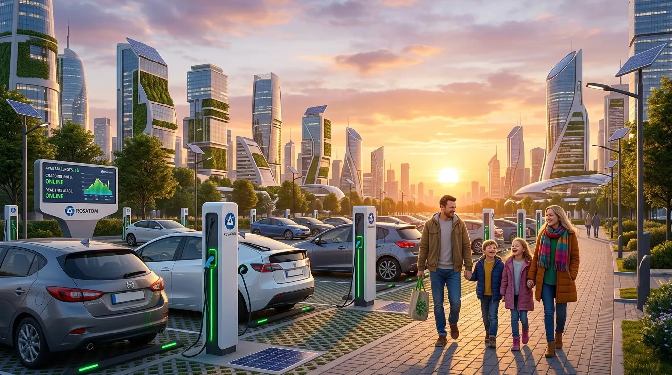 Photo - Rosatom to Roll Out Platform Model for EV Charging Infrastructure