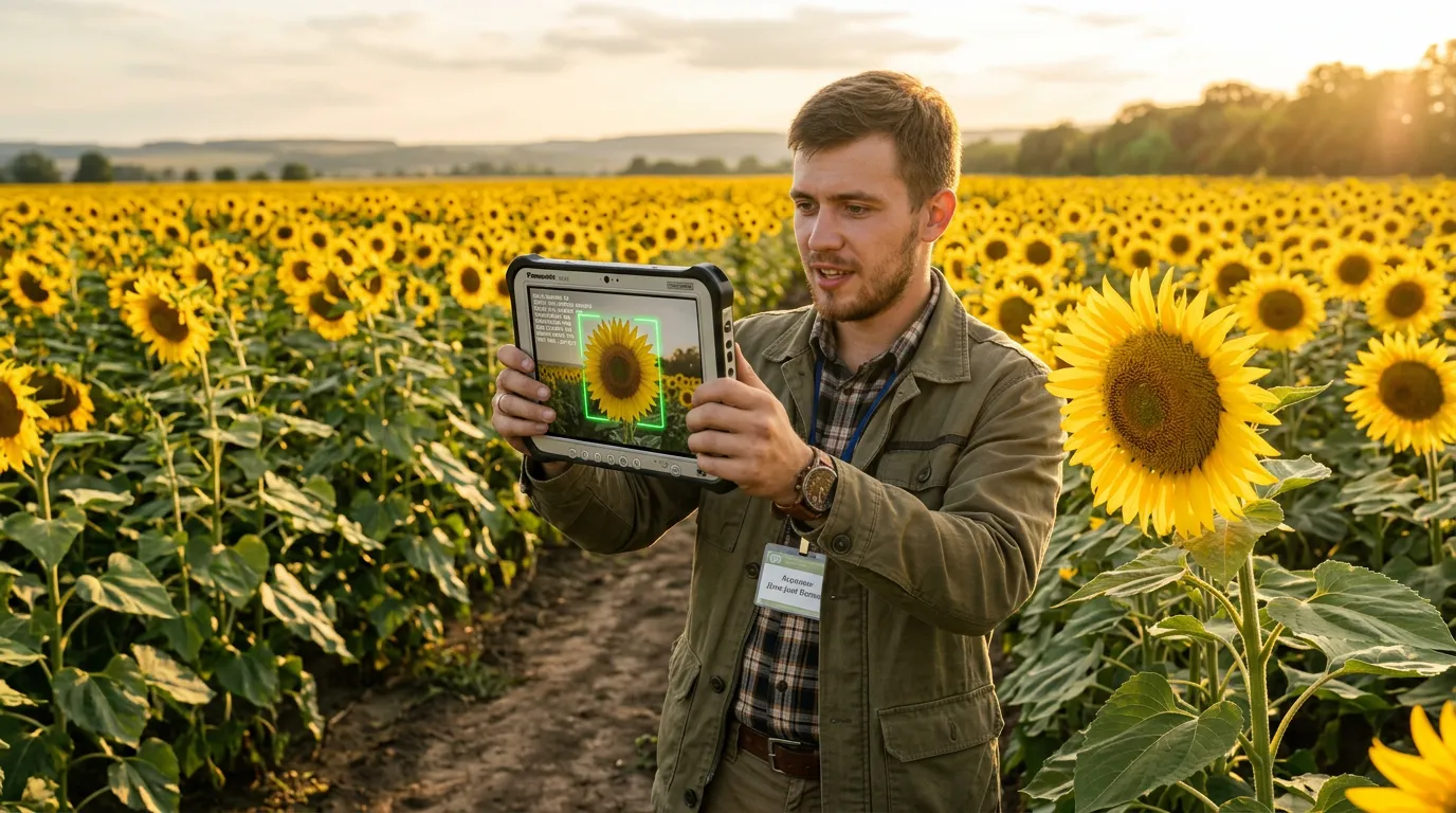Photo - Smart App Could Improve Sunflower Fertility Roguing