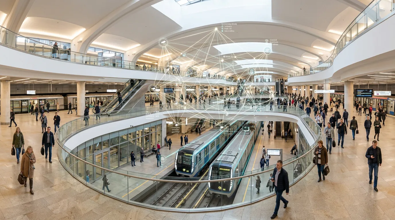 Photo - 5G Networks Roll Out in Moscow and St. Petersburg Metros