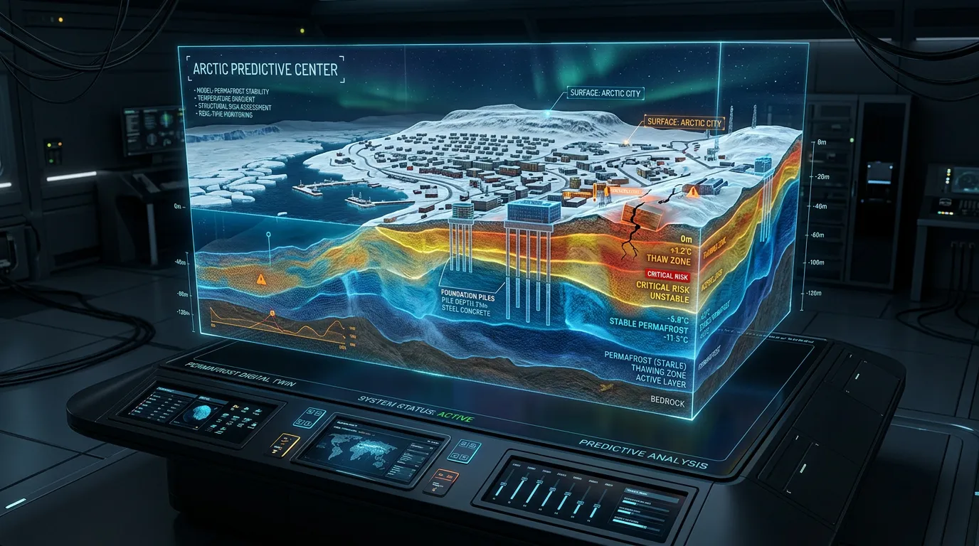 Photo - Norilsk's Permafrost Monitoring System Aims to Safeguard Infrastructure Across Russia's Far North